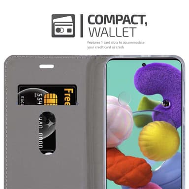 Samsung Galaxy A51 4G / M40s Suojakuori Kotelo (harmaa)