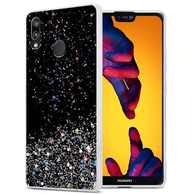 Huawei P20 LITE 2018/NOVA 3E Suojakuori Kotelo (Musta)