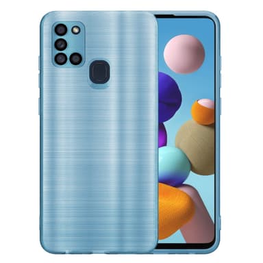 Samsung Galaxy A21s Suojakuori Kotelo (Turkoosi)