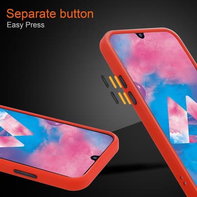 Samsung Galaxy M21/M30s Suojakuori Kotelo (Läpinäkyvä)