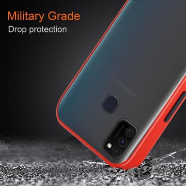 Samsung Galaxy M21/M30s Suojakuori Kotelo (Läpinäkyvä)