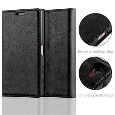 Sony Xperia Z5 COMPACT Suojakuori Kotelo (Musta)