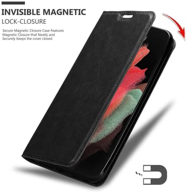 Samsung Galaxy S21 ULTRA Suojakuori Kotelo (Musta)