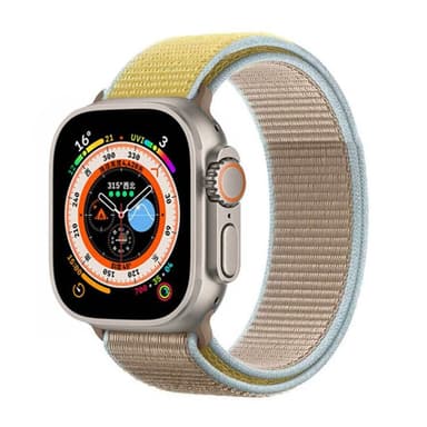 Nailon kellon renneke Apple Watch Ultra (49mm) - Camel