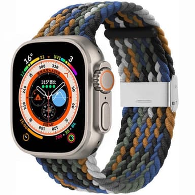 Punottu kellon renneke Apple Watch Ultra (49mm) - Cowboy