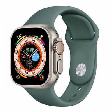 Sport kellon renneke Apple Watch Ultra (49mm) - Pine green
