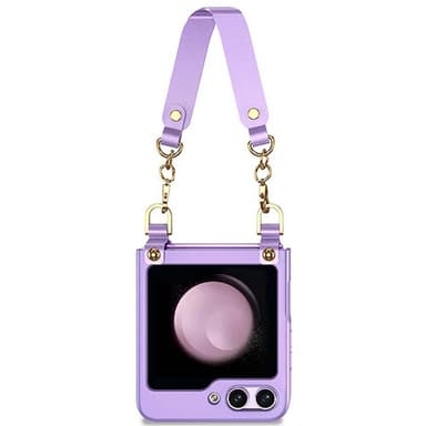 Kotelo rannehihnalla Samsung Galaxy Z Flip 5 - Violetti