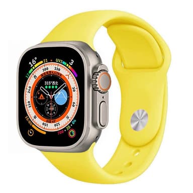 Sport kellon renneke Apple Watch Ultra (49mm) - Keltainen