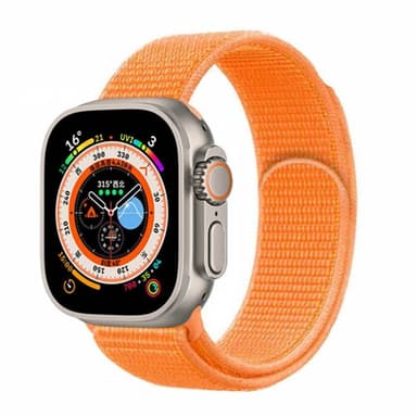 Nailon kellon renneke Apple Watch Ultra (49mm) - Papaya