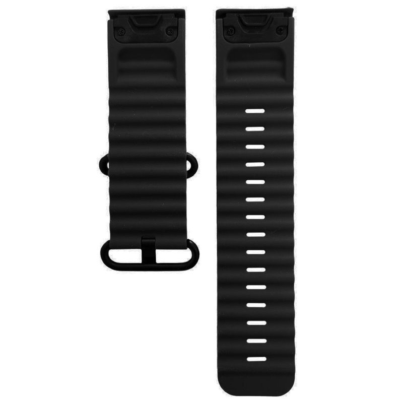 Ocean kellon ranneke Garmin Fenix 5X - Musta