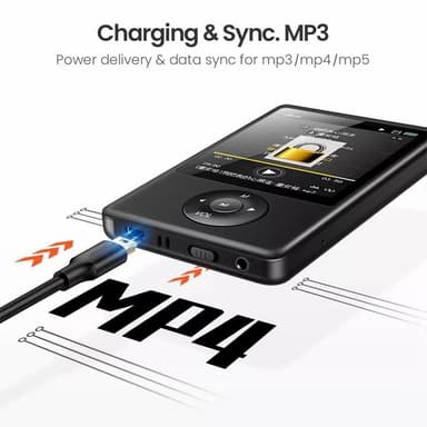1m USB-A-uros-5-nastainen mini-USB-uros-tiedonsiirtolataus