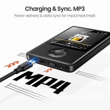 0,5 m USB-A uros-5-nastainen mini-USB-uros-tiedonsiirtolataus