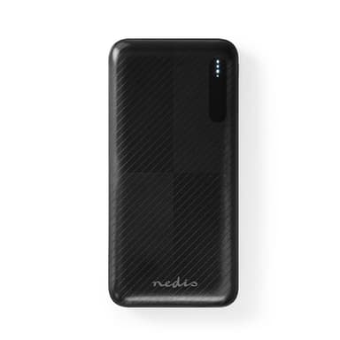 Nedis Virtapankki | 10000 mAh | 1.5 / 2.0 / 3.0 A | Lähtöliitäntöjen määrä: 2 | Lähtöliitäntä: 1x USB-A / 1x USB-C™ | Sisääntulon liitäntä: 1x Micro USB / 1x USB-C™ | PD2.0 18W | Litium-Polymeeri