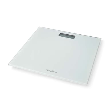 Nedis Henkilövaaka | Digitaalinen | Valkoinen | Karkaistu Lasi | Maksimi punnituskyky: 150 kg