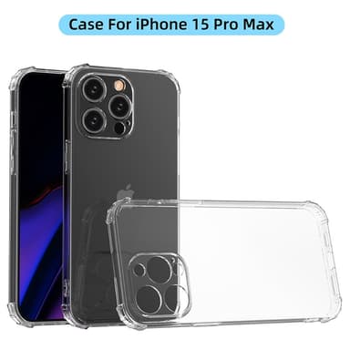 iPhone 15 Pro Max Shell Case -kotelolle TPU kapuhelinkotelo