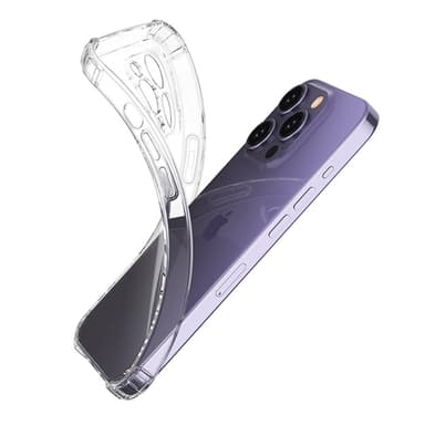 iPhone 15 Pro Shell Case -kotelolle TPU-kehys + akryylitakapuhelinkotelo