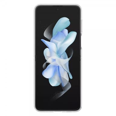 Samsung Galaxy Z Flip 4 suojakuori renkaalla (läpinäkyvä)