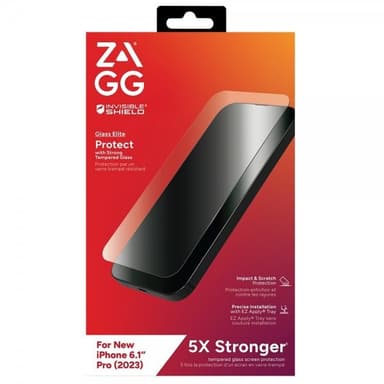 ZAGG InvisibleShield iPhone 15 Pro Näytönsuoja Glass Elite