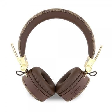 Guess Kuulokkeet Bluetooth Metal Logo Ruskea