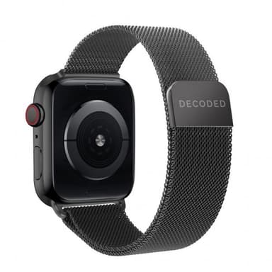 Decoded Apple Watch 38/40/41mm Ranneke Milan Traction Strap Musta