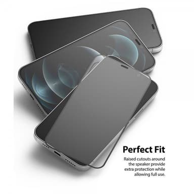 Ringke iPhone 12 Pro Max Näytönsuoja Tempered Glass