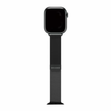 Decoded Apple Watch 38/40/41mm Ranneke Milan Traction Strap Musta