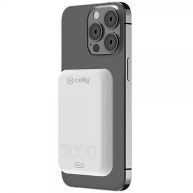 Celly Powerbank Magnetic Wireless Power Bank 5000 mAh MagSafe