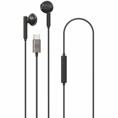 Celly Kuulokkeet UP1100 USB-C Musta