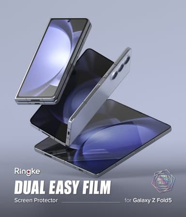 Ringke Samsung Galaxy Z Fold 5 Näytönsuoja Dual Easy Film