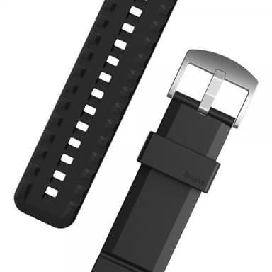 Ringke Samsung Galaxy Watch 20mm Ranneke Rubber One Bold Band Musta