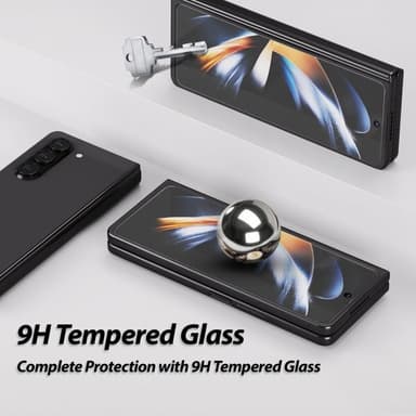 Whitestone Dome Samsung Galaxy Z Fold 5 Näytönsuoja Dome Glass 2-pakkaus