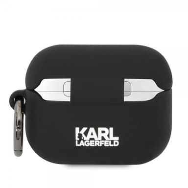 Karl Lagerfeld AirPods Pro Kuori 3D Logo Musta