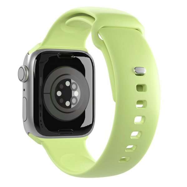Puro Apple Watch 42/44/45mm/Apple Watch Ultra Ranneke ICON Silicone Band Matcha Green