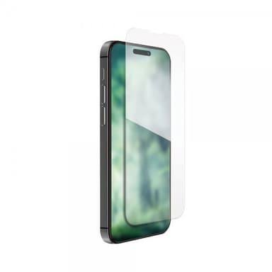 XQISIT iPhone 15 Plus Näytönsuoja Tough Glass Case Friendly