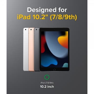 Ringke iPad 10.2 Kuori Fusion+ Strap Combo Keltainen