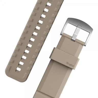 Ringke Samsung Galaxy Watch 20mm Ranneke Rubber One Bold Band Gray Sand