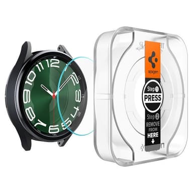 Spigen Samsung Galaxy Watch 6 Classic 47mm Näytönsuoja GLAS.tR EZ Fit 2-pakkaus