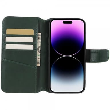 Nordic Covers iPhone 12/iPhone 12 Pro Kotelo Essential Leather Juniper Green