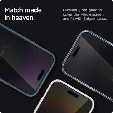 Spigen iPhone 14 Pro Max Näytönsuoja GLAS.tR Slim Anti-Glare Privacy