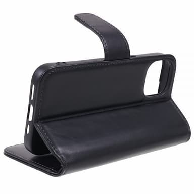 Nordic Covers iPhone 12/iPhone 12 Pro Kotelo Essential Leather Raven Black