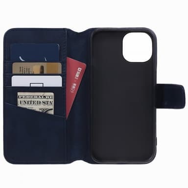 Nordic Covers iPhone 12/iPhone 12 Pro Kotelo Essential Leather Heron Blue