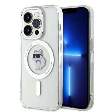 Karl Lagerfeld iPhone 15 Pro Kuori Choupette MagSafe Läpinäkyvä