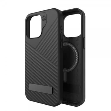 ZAGG iPhone 15 Pro Max Kuori Denali Snap Kickstand Musta