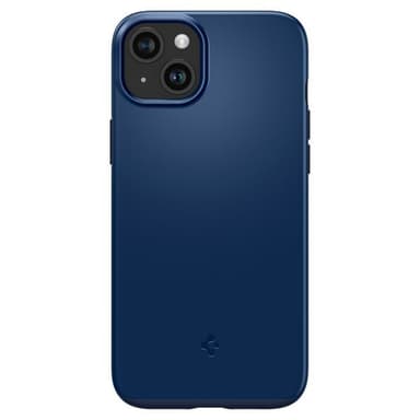 Spigen iPhone 15 Kuori Thin Fit Navy Blue