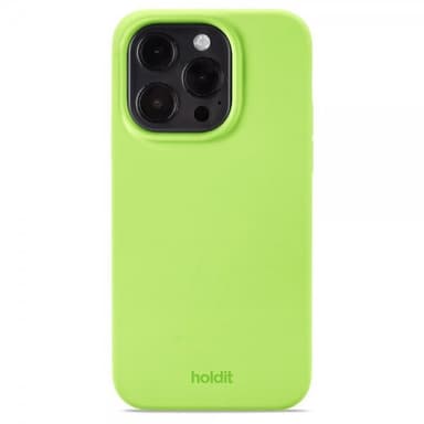 holdit iPhone 14 Pro Kuori Silikoni Acid Green
