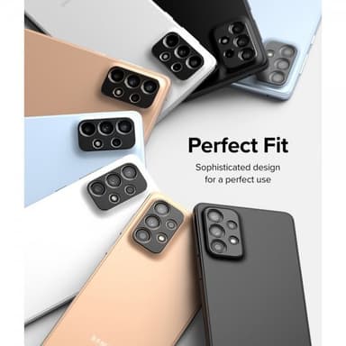 Ringke Samsung Galaxy A33 5G/Galaxy A53 5G Kameran linssinsuojus Camera Styling Musta