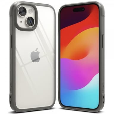 Ringke iPhone 15 Plus Kuori Fusion Bold Harmaa