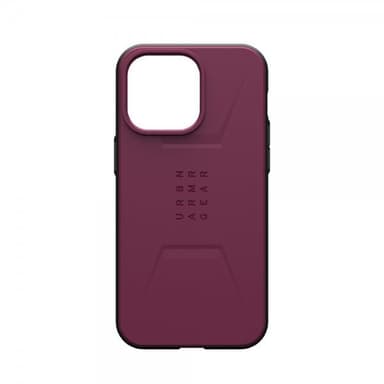 Urban Armor Gear (UAG) iPhone 15 Pro Max Kuori Civilian MagSafe Bordeaux