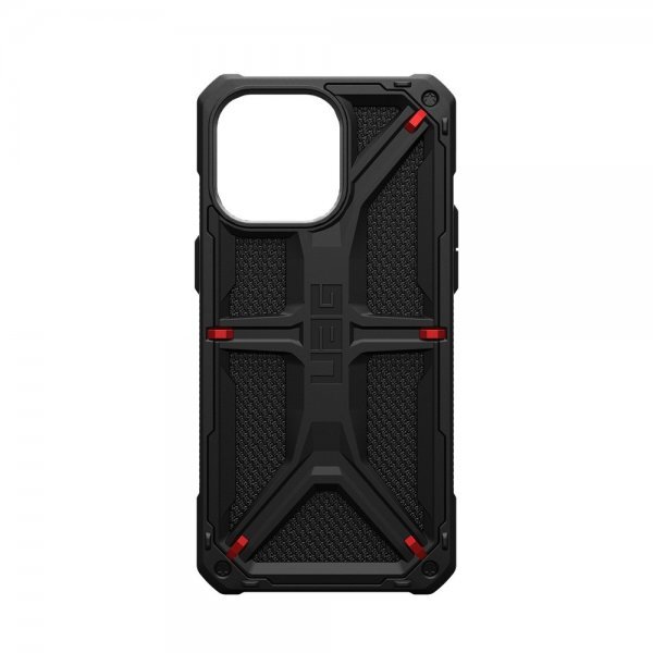 Urban Armor Gear (UAG) iPhone 15 Pro Max Kuori Monarch Kevlar Black