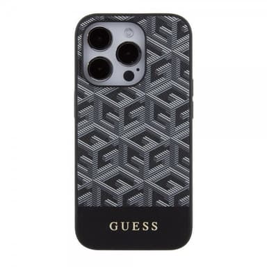 Guess iPhone 15 Pro Kuori G Cube MagSafe Musta